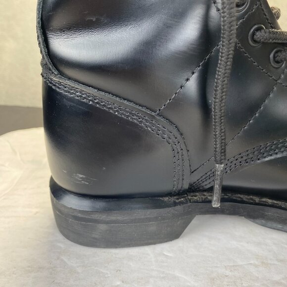 Rothco US Size 6 Paratrooper Black Leather Mens Boots Lace Up Army Outdoor main image 5